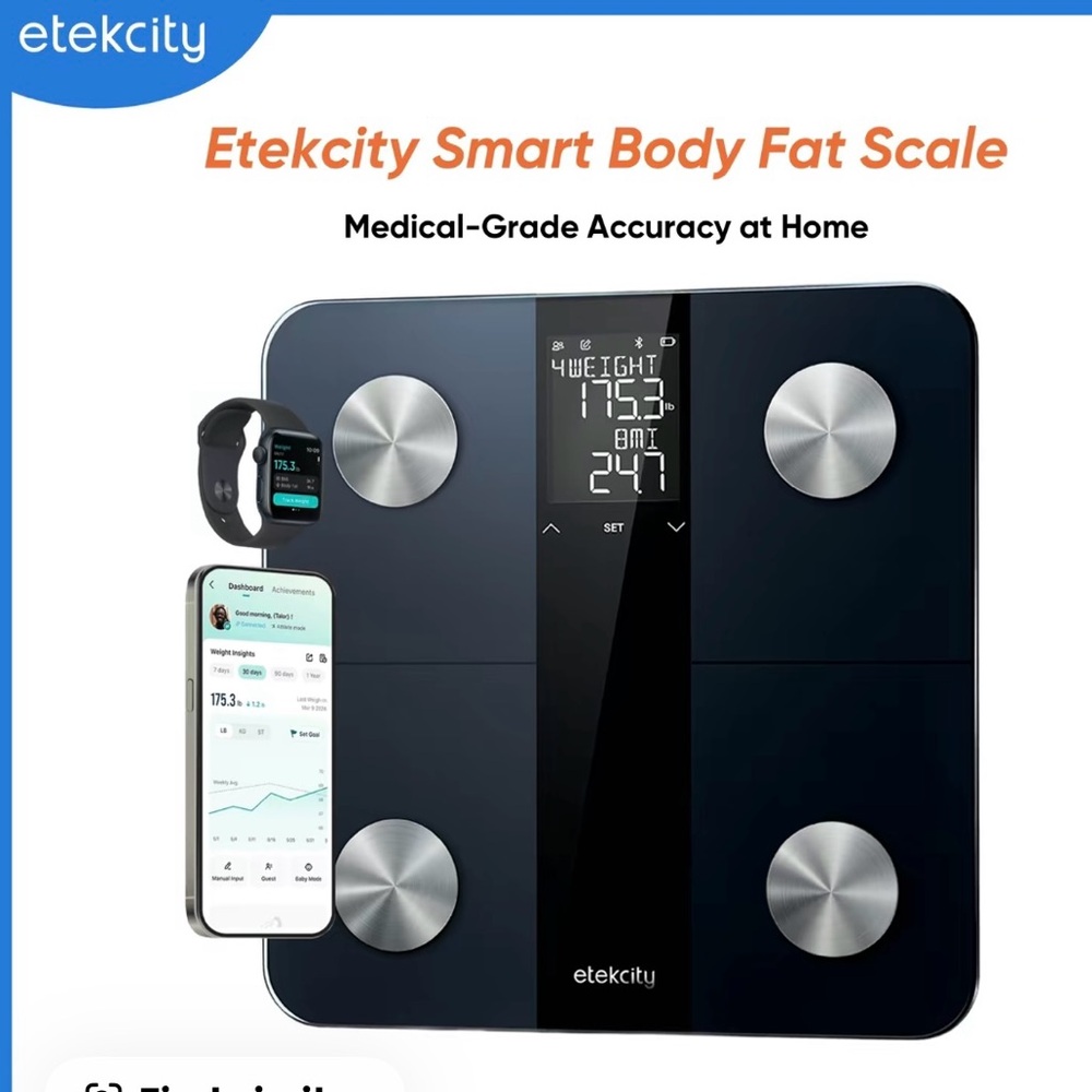🔥 TikTok sample sale! Smart Fitness Scale. New in Box.